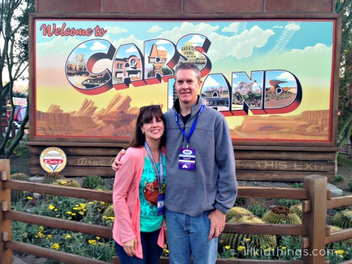 in front of carsland sign