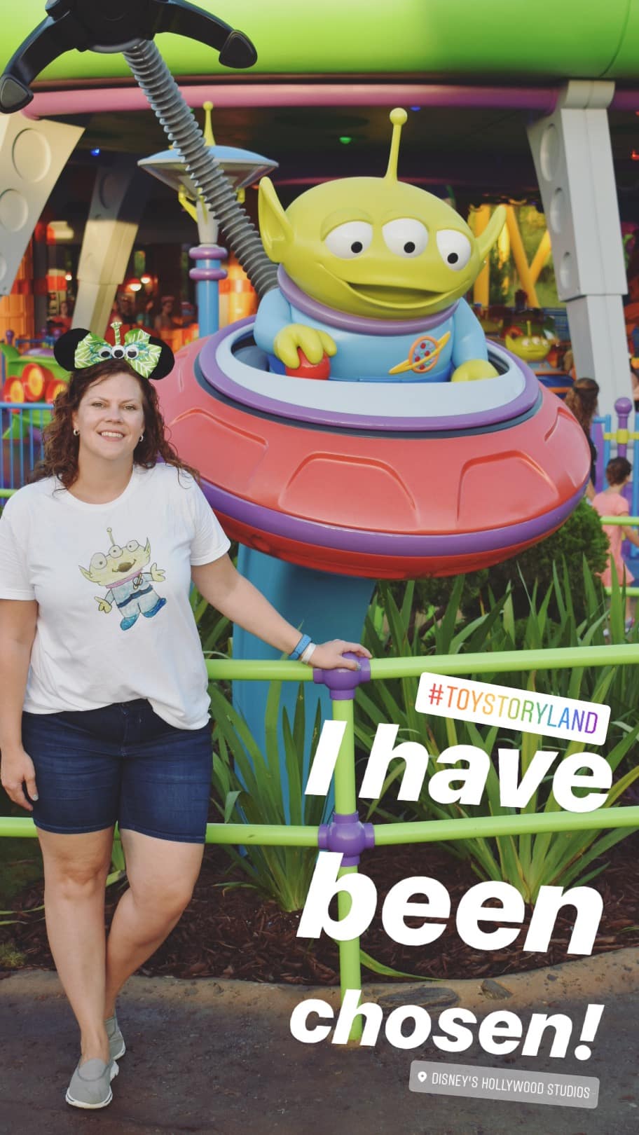 Toy Story Land Alien Photo