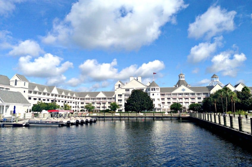 yacht club disney resort view