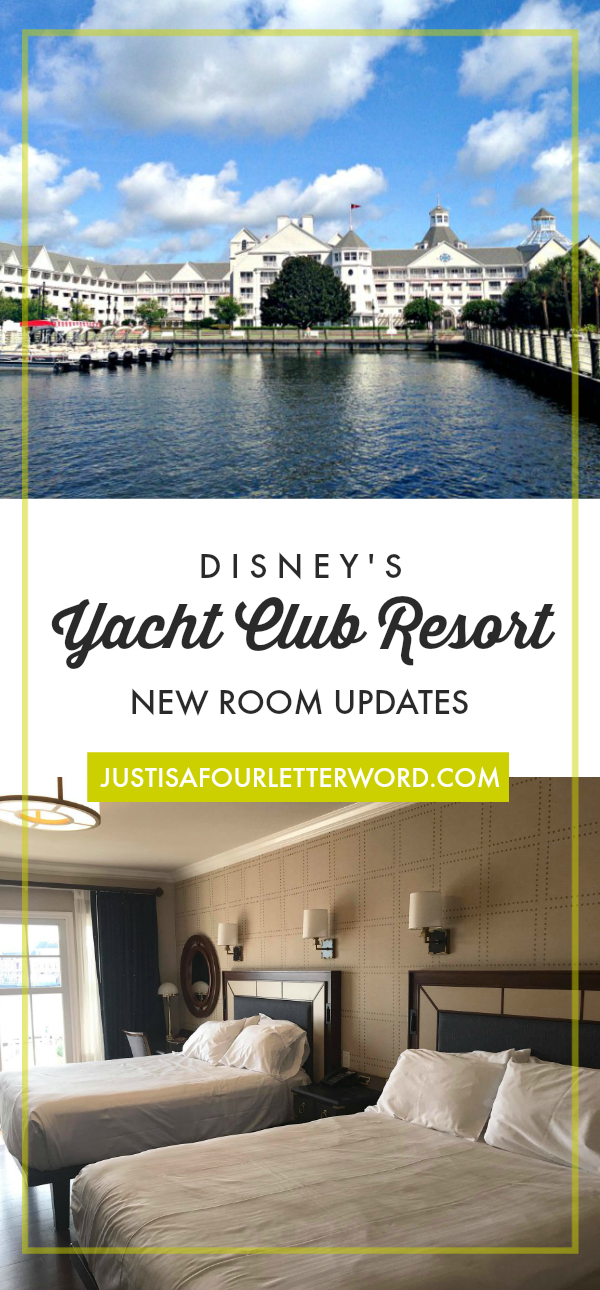 Get the pics of Disneys Yacht Club Resort New Room Updates for 2018! We love this resort for so many reasons. See why it's one of our faves!