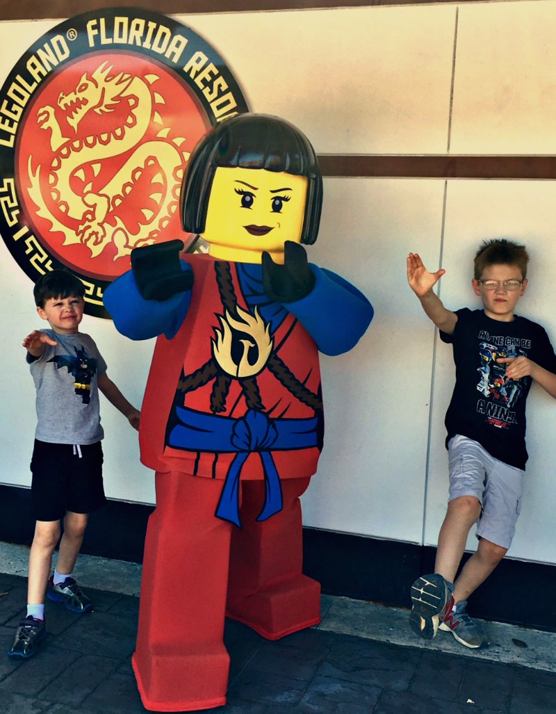 Boys in LEGO Ninjago World