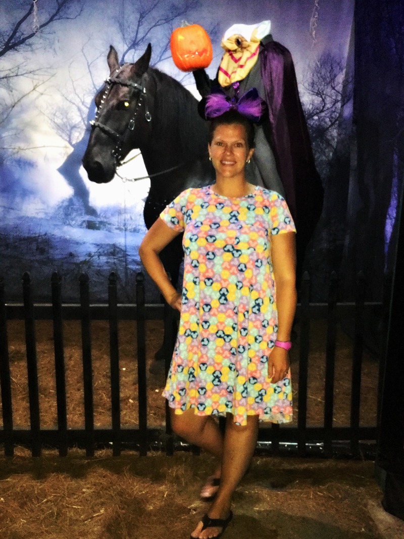 Photo Op with Headless Horseman Fort Wilderness