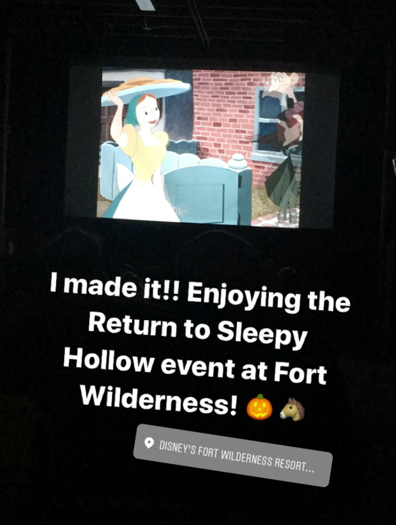 Return To Sleepy Hollow movie Fort Wilderness