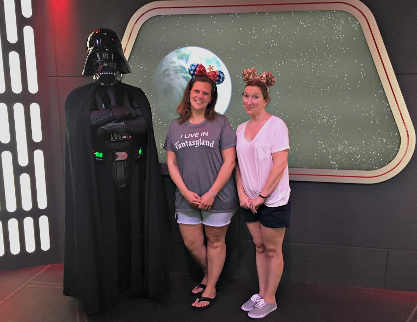 Darth Vader Disney Visa Photo Op