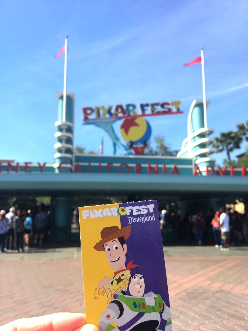 Pixar Fest at Disneyland