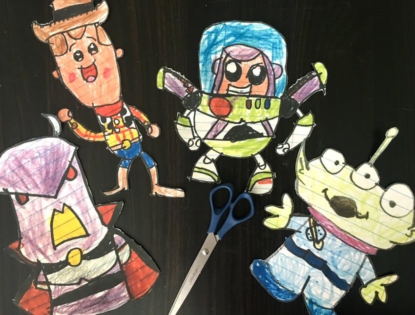 Toy Story Characters cut out