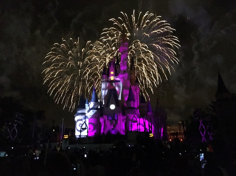 Disney Halloween FIreworks