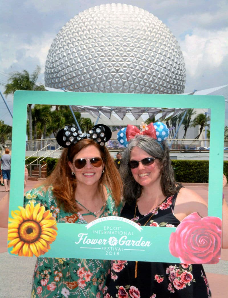 epcot flower and garden photopass