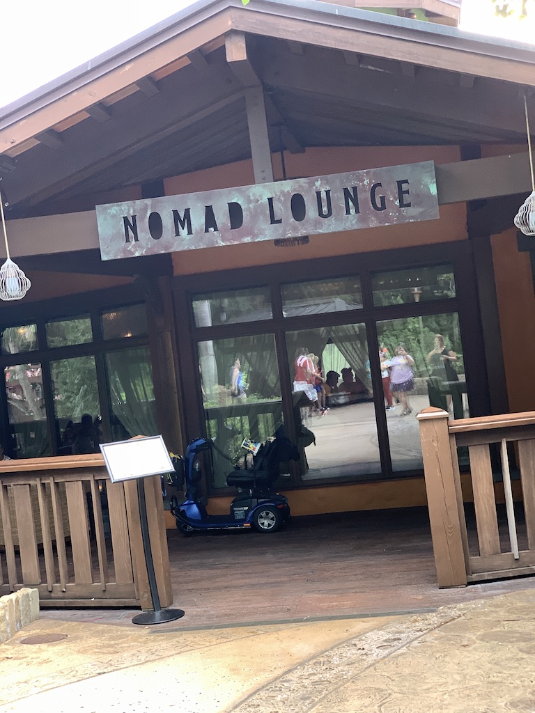 nomad lounge entrance