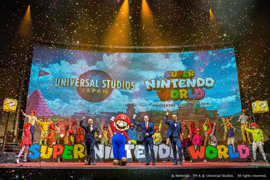 Japan Super Nintendo World Announcement